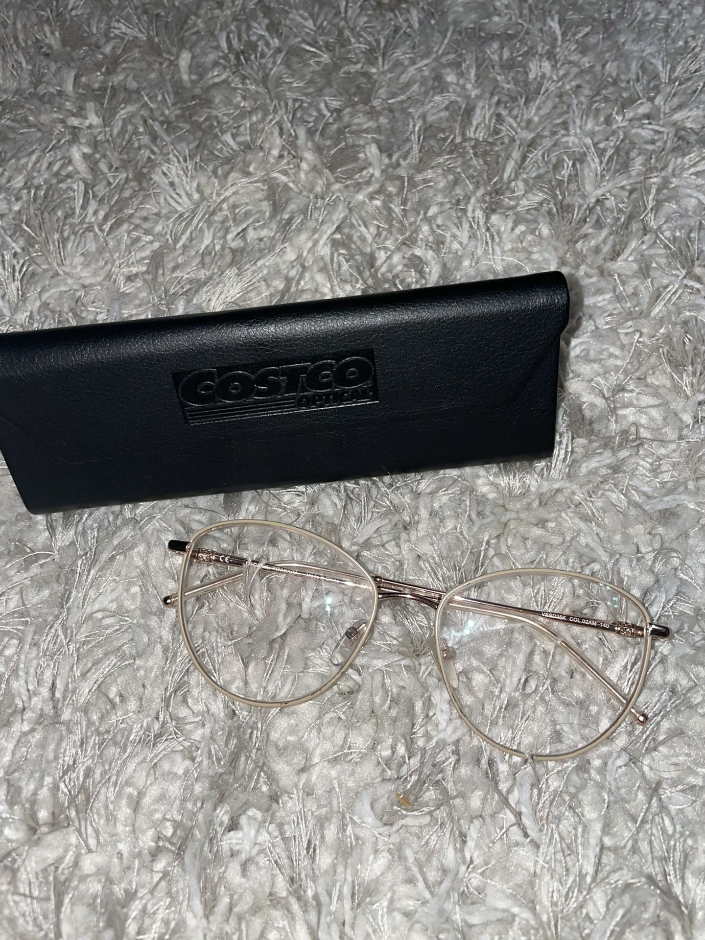 Rose gold Escada Frames