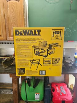 Dewalt 10" table saw with stand