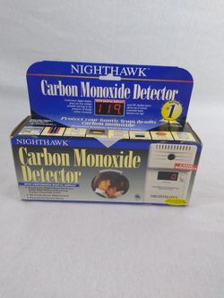 Carbon Monoxide Detector With Continuous Digital Display Nighthawk 900-0014-01