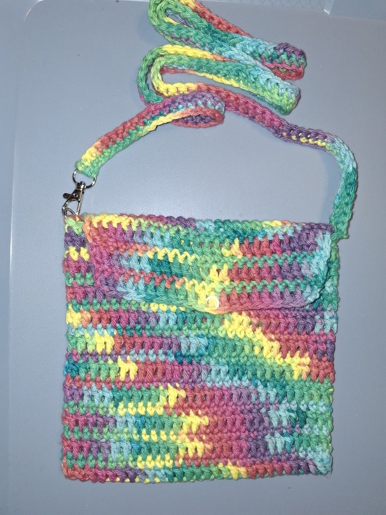 Crochet Crossbody Bag