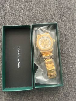 Lucky Fours skeleton watch
