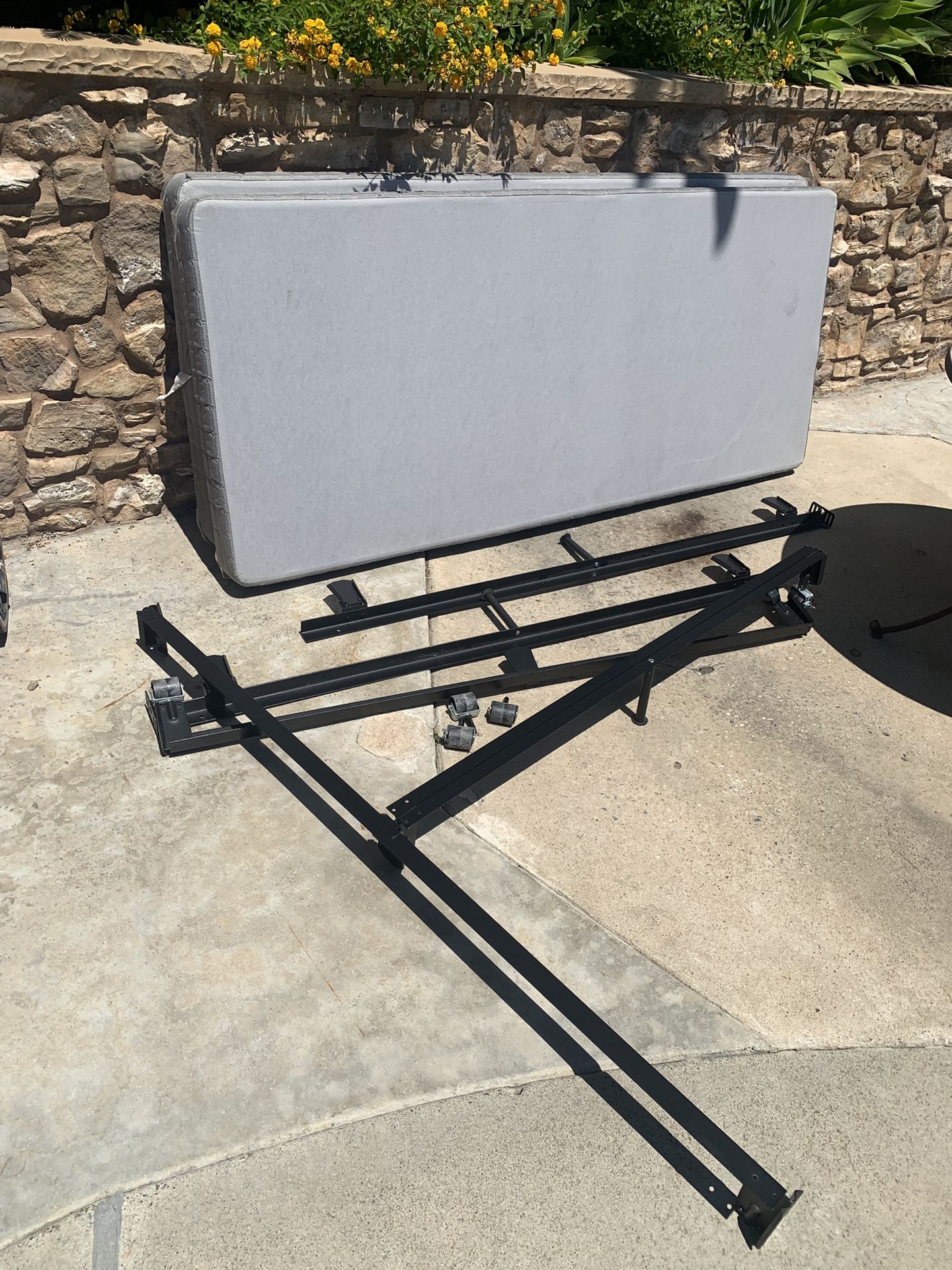 Free CA King Box Spring and Bed Frame