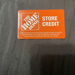 Home Depot Store Credit