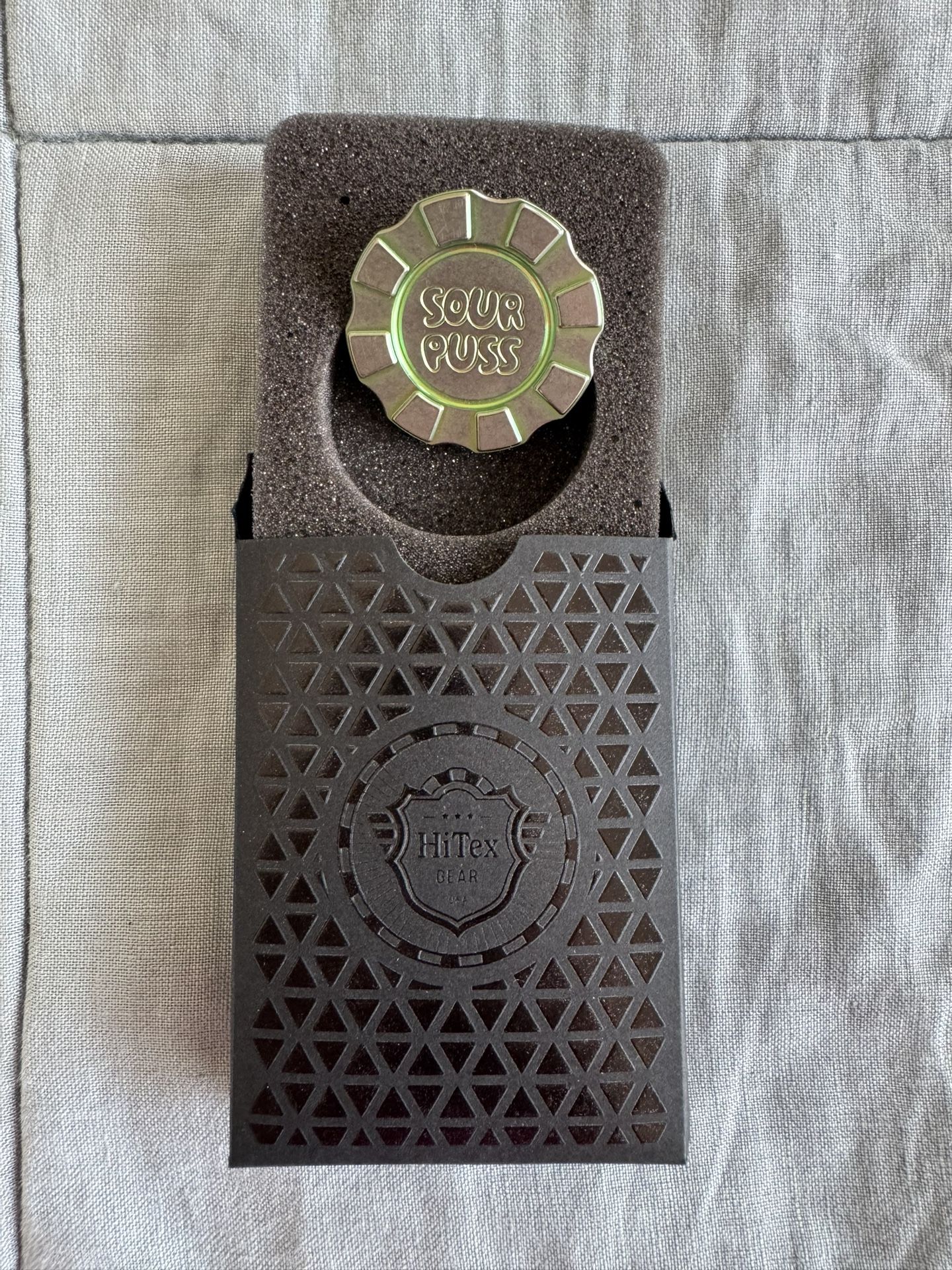 Hi Tex Poker Chip Sour Puss EDC Coin