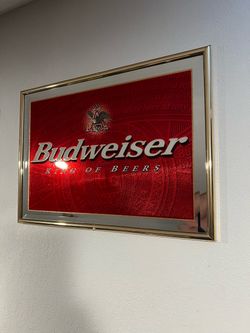 Collector Quality Budweiser Sign