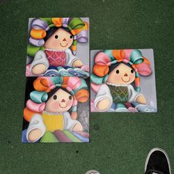 Hand Painted On Canvas