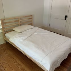 Ikea Tarva Full Bed Frame(Mattress Not Included)