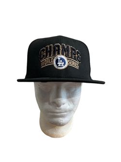 LA Dodgers World Series Champs Snapback Hat