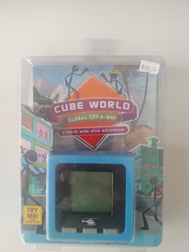 *NEW* Sealed Working 2007 Cube World Global Get-a-Way