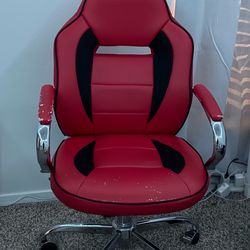 Red Gaming / Office Chair – Comfortable – Moving Sale – Price Negotiable - Need gone this week !!