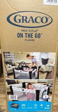 Graco Pack 'n Play On the Go Playard, Emersyn, Unisex, 21.21 lbs *New*