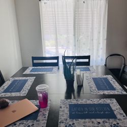 Comedor Para 6 Personas Rústico Con Banca Y 4 Sillas 