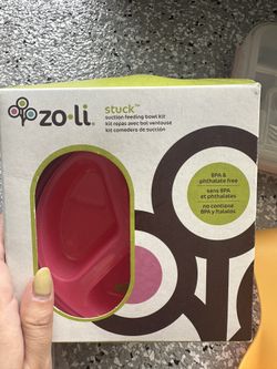 ZoLi Stuck Suction Bowl Kit | Includes Bowl, Tray, Fork & Spoon,