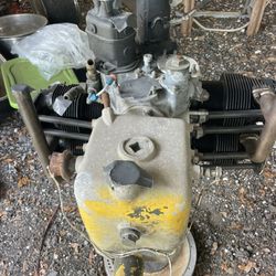 Air Boat   PE 60  Four-Cylinder Engine Off Of Small Air Boat