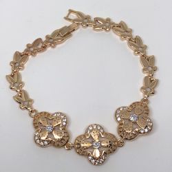 18k Gold Filled Bracelet Bangle Jewelry 