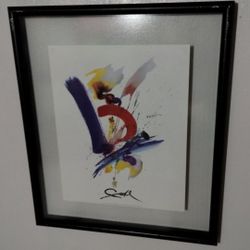 WATERCOLOR ABSTRACT - AVANT ART - WEST GERMANY E.A. ARTWORK 17"×14"