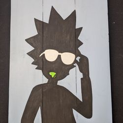 Rick Sanchez Painting 