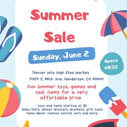 New Items Summer Sale 