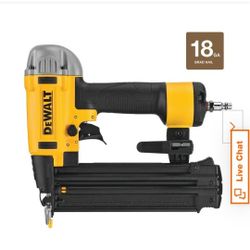 Dewalt 18 Gauge Pneumatic Brad Nailer Brand New Retail $130+tax Selling For $100 Firm FIRM IF STILL UP STILL AVAILABLE 