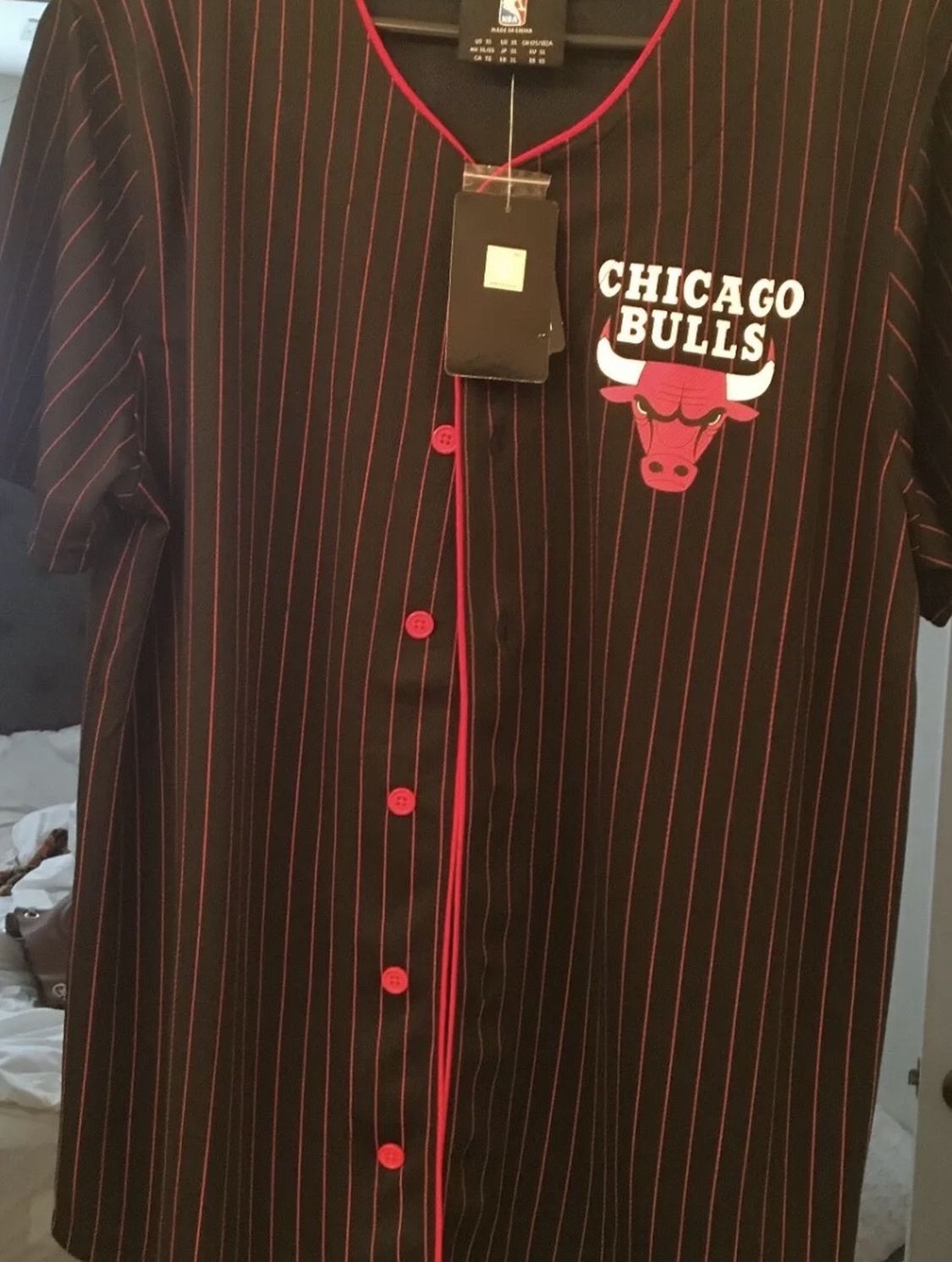 Chicago Bulls limited edition Baseball Jersey