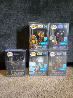 Funk Pop Star Wars Darth Vader Set