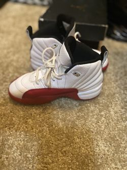 Kids Jordan 11s red & Red & white