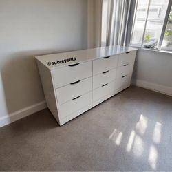 White 9 drawer dresser jumbo