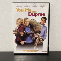 You Me and Dupree DVD Movie Owen Wilson Kate Hudson Y2K Comedy 2008