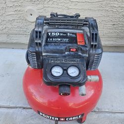 
Porter-Cable 6-Gallon Pancake Air Compressor – $60