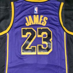 LAKERS LeBron James jerseys (S, 2XL)