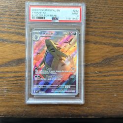 Tyranitar IR #222 PSA 9