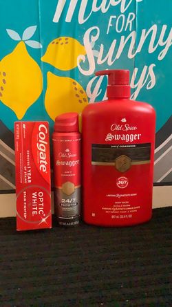 Old Spice Swagger Bundle with Colgate Toothpaste price is firm