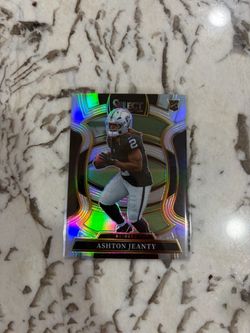 Ashton Jeanty 2025 Panini Select Rookie Card Raiders