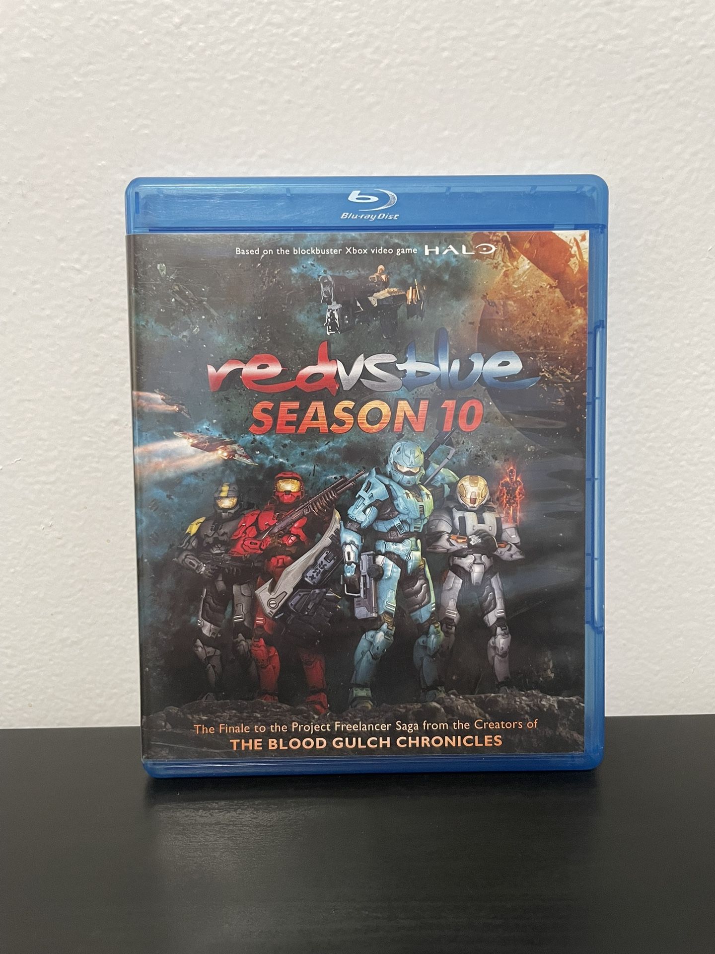 Red vs Blue Season 10 Blu-Ray Like New Halo Microsoft Studios Xbox 2012