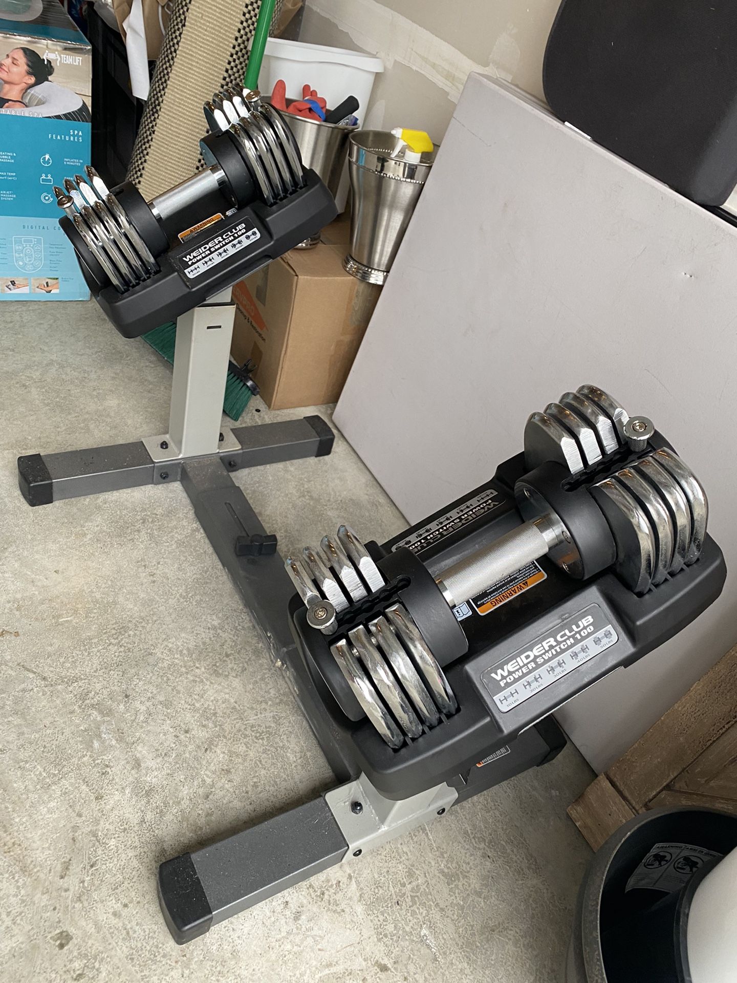 Wieder Adjustable Weights With Bench