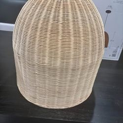 Boho Rattan Pendant Light
