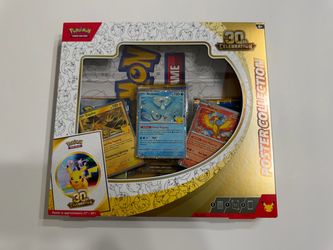 Sealed Pokémon TCG 30th Celebration Poster Collection Box