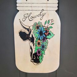 Howdy Door Hanger 