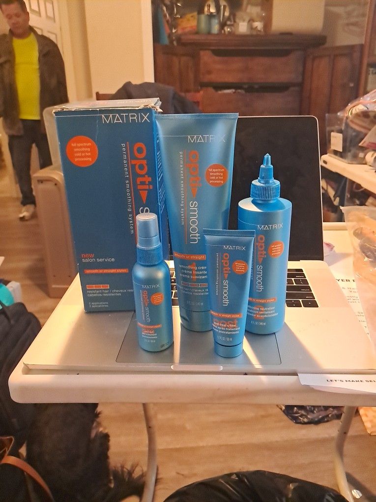 Matrix Opti Smooth Permanent Smoothing System Salon Service Quality