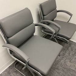 Grey Customer Chair 