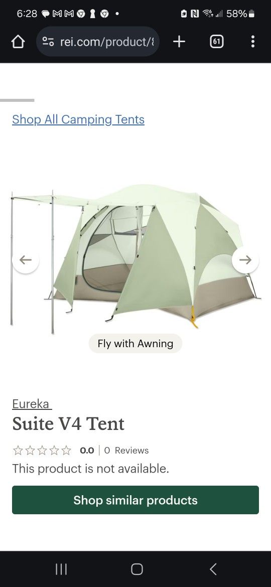 REI Eureka Suite V4, 4-person Tent