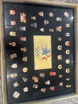1984 Olympic Games Sponsor set pins