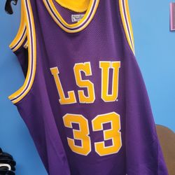 MEN COLLEGE JERSEY LSU