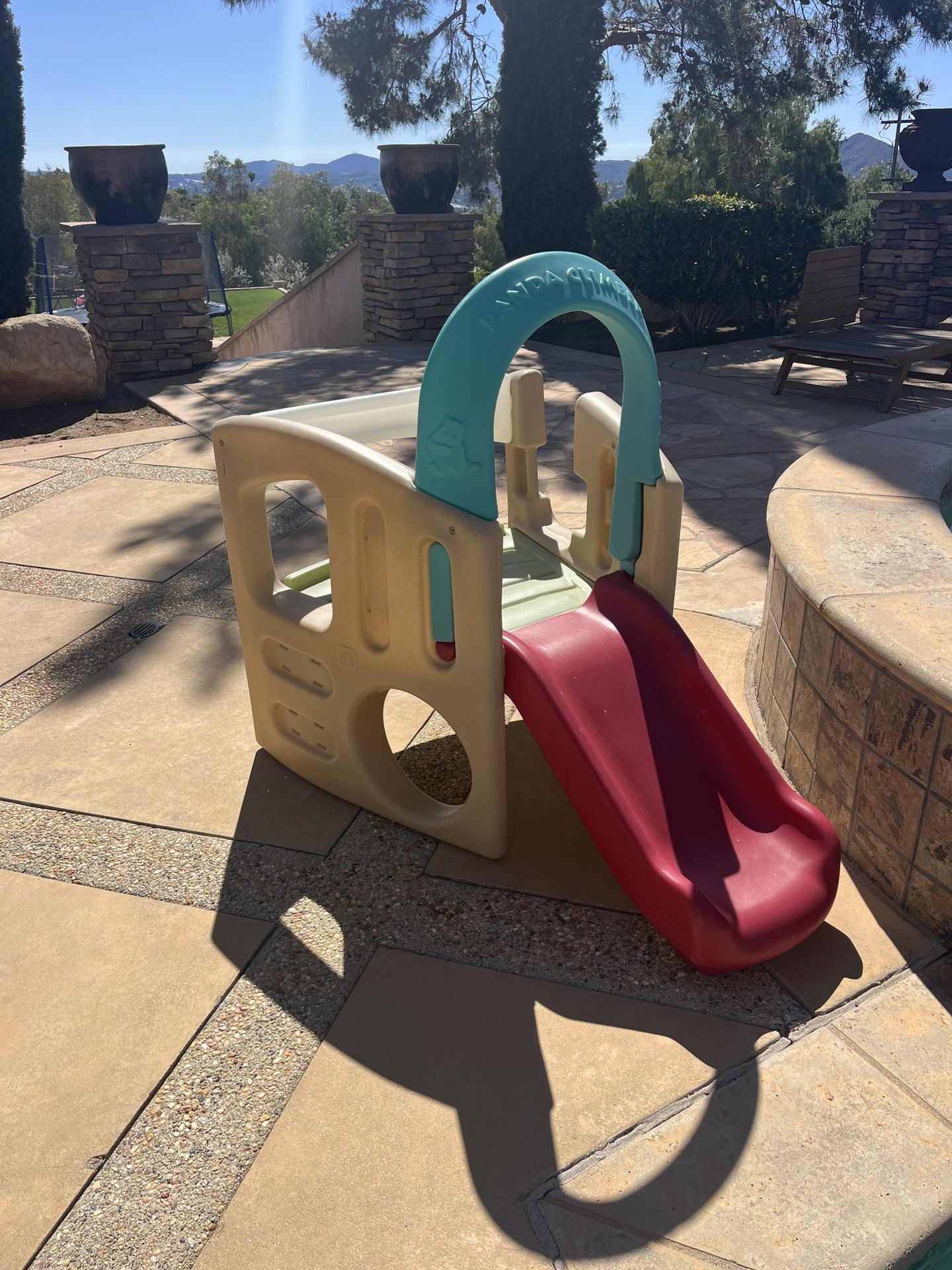 Step2 Panda Climber Outdoor Playset with Slide Toddler