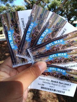 $300 Private box 6 seats Pacific Classic day at Del Mar racetrack August 22nd 2026