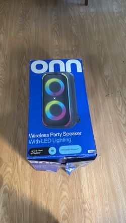 Wireless Party Speaker with LED lights