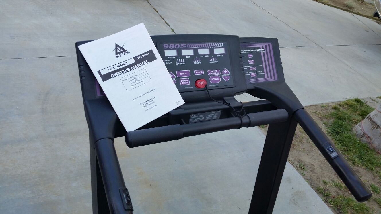 Keys 980s treadmill