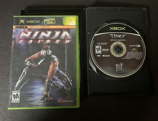Ninja Gaiden & Thief Deadly Shadows 2004 XBOX 
