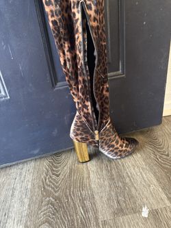 Leopard Heels