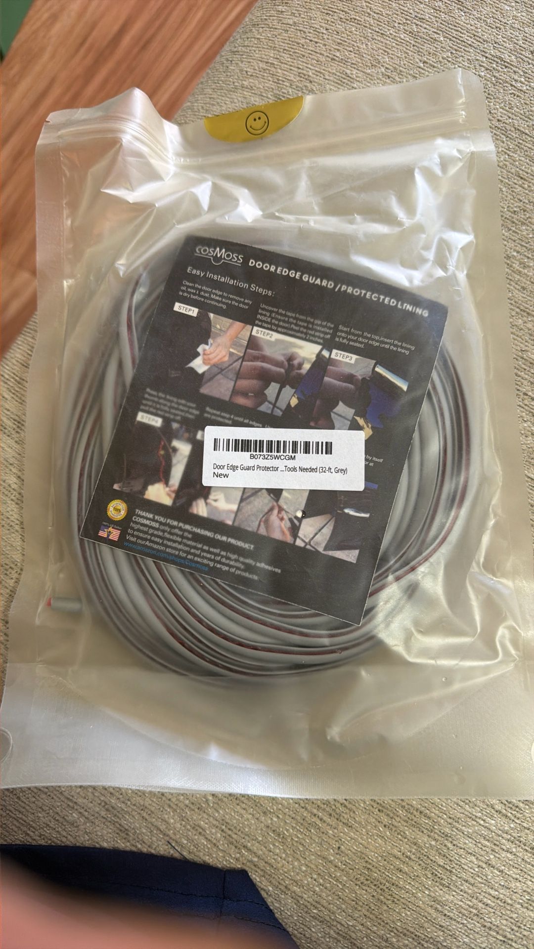 Door Edge Guard Protector 32 Fr Gray